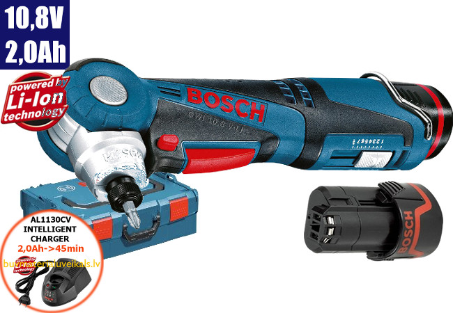 Skrūvgriezis Bosch GWI 12V-5 (10.8 V-LI) (2x2,0Ah)