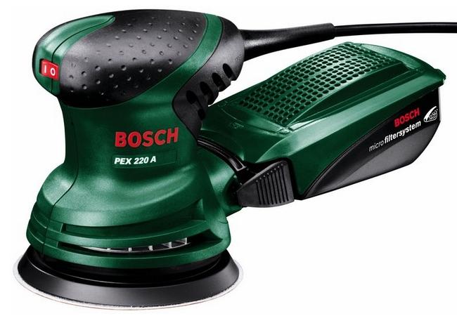 Ekscentriskā slīpmašīna Bosch PEX 220 A