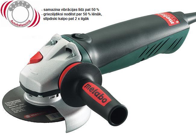 Leņķa slīpmašīna Metabo WEA 17-125 Quick