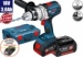 Triecienurbjmašīna/Skrūvgriezis Bosch GSB 18V-110 C (2x5,0Ah, GAL 18V-40, L-Boxx)