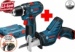Komplekts Bosch GSR 12V-15 + GST 12V-70 + GSA 12V-14 + GLI 12V-80 (2x2,0Ah)