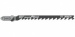 Figūrzāģa asmenis kokam Bosch speed for Wood T244D (5gab)