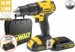Urbjmašīna/Skrūvgriezis DeWalt DCD730C2 14,4V (2x1,5Ah)