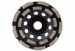 Slīplapu slīpdisks metālam 125x22.2mm Bosch Pro X571 A40 X-lock