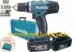 Urbjmašīna/Skrūvgriezis Makita DDF453RFE 18V (2x3.0Ah)