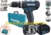 Triecienurbjmašīna/Skrūvgriezis Makita DHP343SYX1 14,4V (2x1,5Ah) + 74 piederumu komplekts