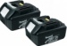 Twinpack 2 gab Li-Ion akumulatori Makita BL1830B 18V 3.0Ah 195095-7