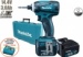 Impulsa skrūvgriezis 1/4" Makita DTD157Z 18V + skrūvgriežu komplekts E-10506