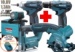 Komplekts Makita DK1474 DF330D + TD090D + JV100D + HS300D + ML101 10,8V (2x1,3Ah)