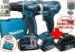 Komplekts Makita DLX2014 (DK1877) DDF456 un DTD146 18V (2x3.0Ah)