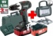 Urbjmašīna/Skrūvgriezis Metabo BS 18 L (2x2,0Ah)